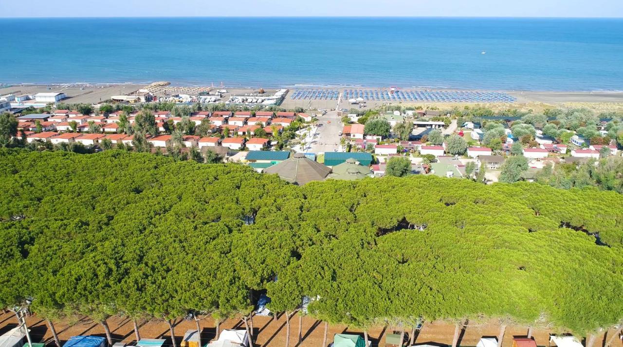 Camping Village Tuscia Tirrenica Тарквиния Экстерьер фото